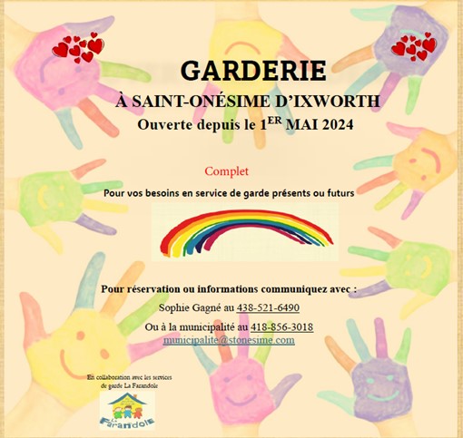 Garderie complet